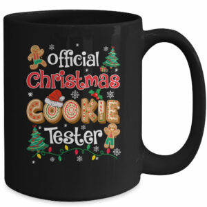 Official Christmas Cookie Tester Taster Baking Crew Funny Mug