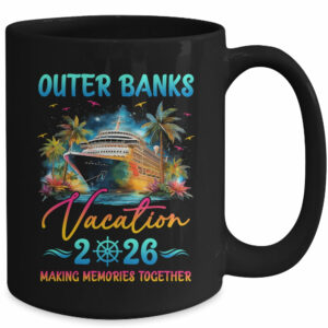 Outer Banks Family Vacation 2026 Matching Group Summer Mug