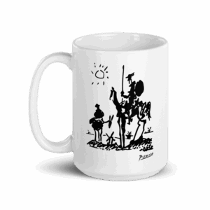 Pablo Picasso Don Quixote of La Mancha 1955 Artwork Mug