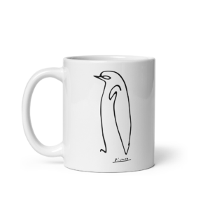 Pablo Picasso Penguin Line Artwork Mug