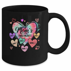 Personalized Mom Sweethearts Custom With Kids Name Valentines Day Mothers Day Birthday Christmas Mug