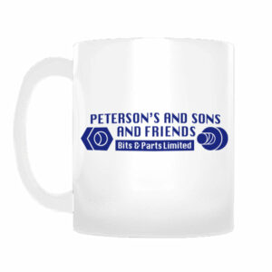 Peterson’s and Sons and Friends Bits and Parts Limited Mug