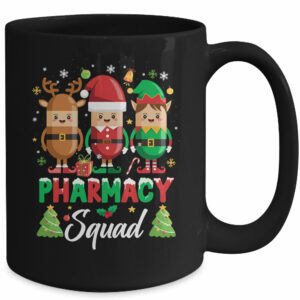Pharmacy Squad Christmas Matching Holiday Funny Pharmacist Mug