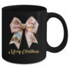 Pink Jesus Merry Christmas Coquette Bow Christmas Nativity Mug