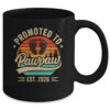 Promoted To Pawpaw Est 2026 Grandparents Baby Announcement Mug