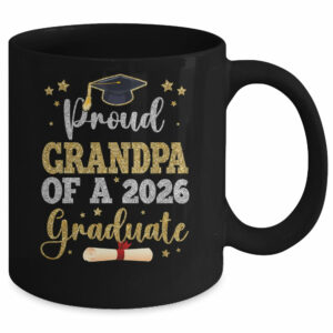 Proud Grandpa Of A 2026 Graduate Senior Grandpa Class Of 2026 Mug
