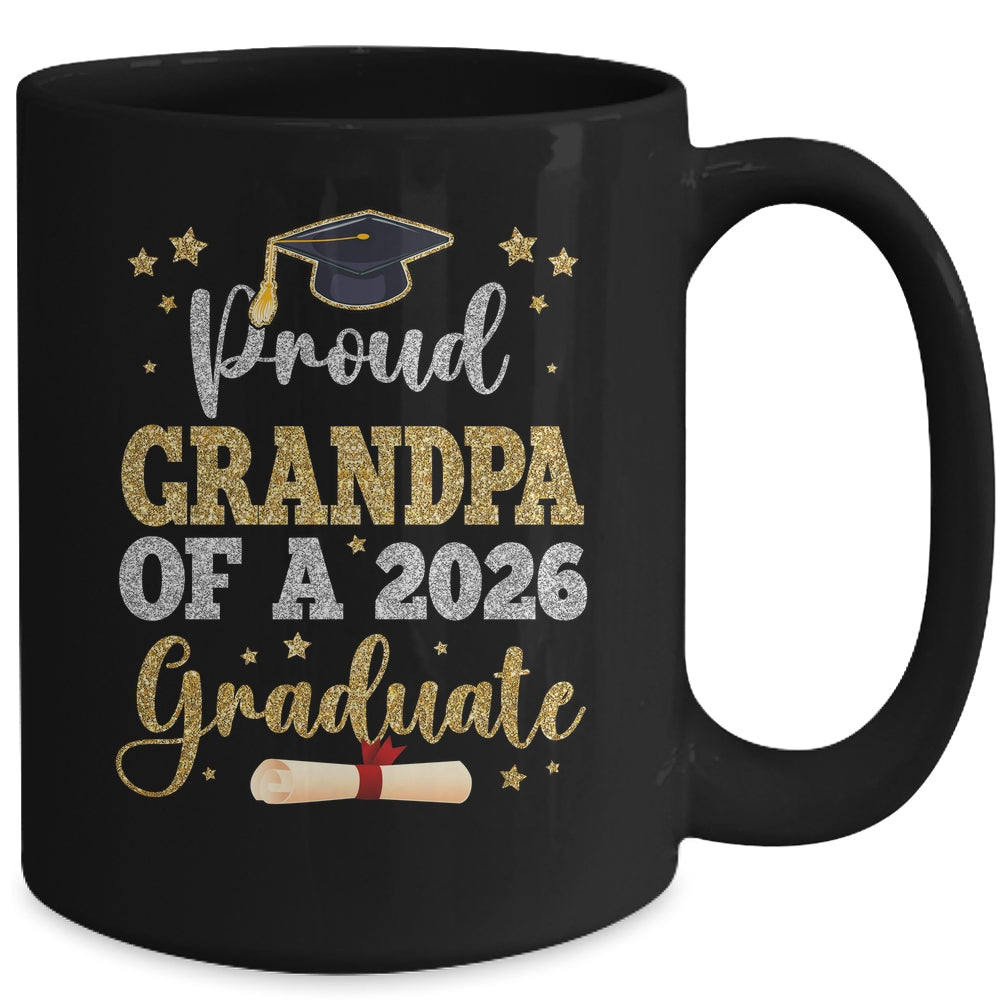 Proud Grandpa Of A 2026 Graduate Senior Grandpa Class Of 2026 Mug Proud Grandpa Of A 2026 Graduate Senior Grandpa Class Of 2026 Mug