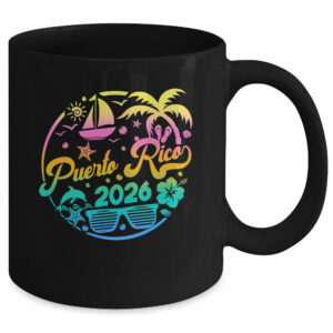 Puerto Rico 2026 Family Vacation Beach Matching Group Mug