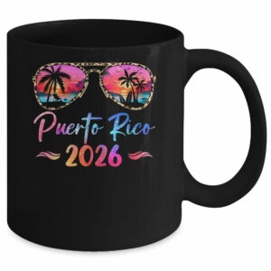 Puerto Rico Vacation 2026 Matching Group Family Summer Trip Mug