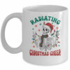 Radiology Christmas Santa Skeleton Xray Technician Rad Tech Mug