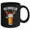 Reinbeer Winedeer Santa Hat Reindeer Couple Xmas Matching Mug