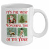 Retro Christmas It’s The Most Wonderful Time Santa Vintage Mug