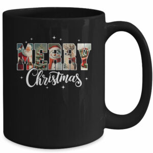 Retro Merry Christmas Vintage Santa Claus Women Girls Mug