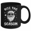 Rizz The Season Christmas Santa Claus Rizzler Holiday Funny Mug