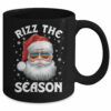 Rizz The Season Funny Christmas Santa Claus Rizzler Holiday Mug