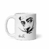 Salvador Dali Portrait Sketch Artwork Mug