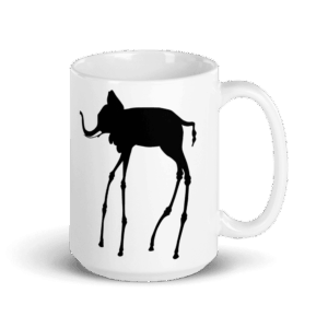 Salvador Dali The Elephants 1948 Artwork Mug