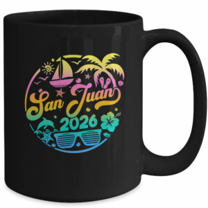 San Juan 2026 Family Vacation Beach Matching Group Mug