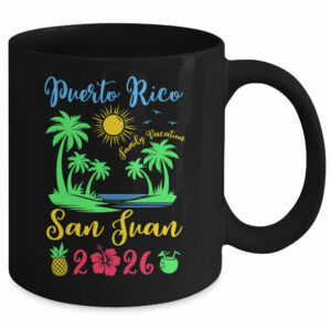 San Juan Puerto Rico Family Vacation 2026 San Juan Souvenirs Mug
