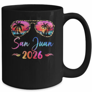 San Juan Vacation 2026 Matching Group Family Summer Trip Mug