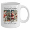 Santa Claus Merry Christmas Coquette Bow Reindeer Snowman Mug