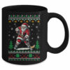 Santa Claus Playing Ice Hockey Ugly Christmas Hockey Player Mug