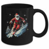 Santa Skiing Xmas Funny Christmas Skier Ski Racer Lover Men Mug