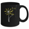 Sarcoma Awareness Dandelion Yellow Ribbon Mug