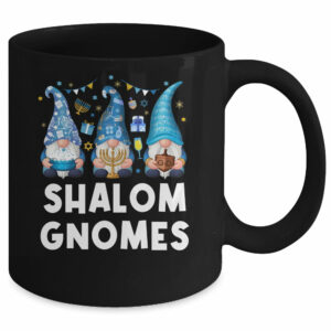 Shalom Gnomes Funny Happy Hanukkah Chanukah Men Women Mug