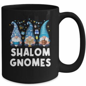 Shalom Gnomes Funny Happy Hanukkah Chanukah Men Women Mug