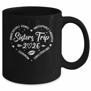 Sisters Trip 2026 Friends Trip Memories Vacation Retro Mug