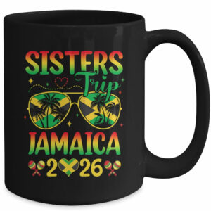 Sisters Trip Jamaica 2026 Summer Vintage Beach Girls Trip Mug