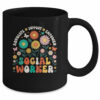 Social Worker Social Work Month Funny Work Love Groovy Mug