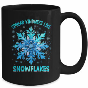 Spread Kindness Like Snowflakes Christmas Teacher Unity Day Mug