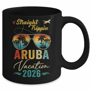 Straight Trippin Aruba 2026 Family Summer Vacation Mug