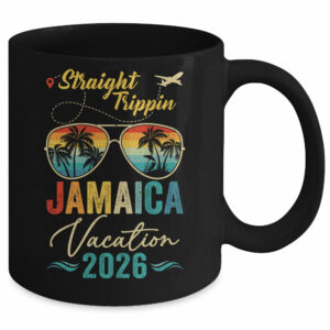 Straight Trippin Jamaica 2026 Family Summer Vacation Mug