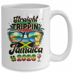 Straight Trippin’ Jamaica Family Vacation Girls Trip 2026 Mug