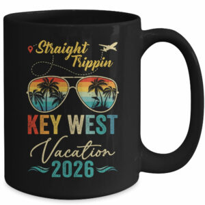 Straight Trippin Key West 2026 Family Summer Vacation Mug