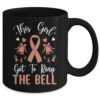 This Girl Got to Ring the Bell Chemo Grad Uterine Cancer Mug