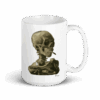 Van Gogh Smoking Skeleton  Coffee Mug