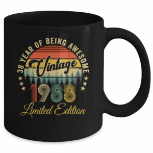 Vintage 1988 Limited Edition 38 Years Old 38th Birthday Mug