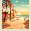 Vintage Travel Poster Florida 6