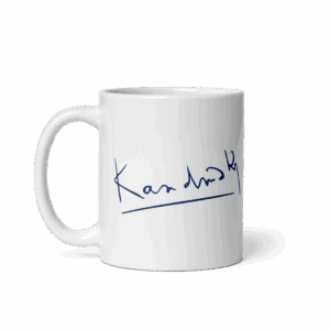 Wassily Kandinsky Signature Art Mug