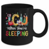 When You’re Sleeping Funny ICU Nurse Christmas Santa Xmas Mug