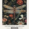 William Morris Vintage Poster Dragonfly