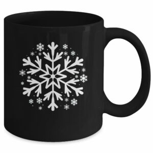 Winter Christmas Snowflake Matching Family Couples Style Mug
